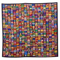 Hermes Multicolor En Voyage Printed Silk Square Scarf For Women