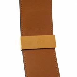 Hermes Anemone Epsom Leather Gold Hardware Collier De Chien Belt 85 CM For Women -Deals Hermes Store luxury women hermes used accessories p391114 003
