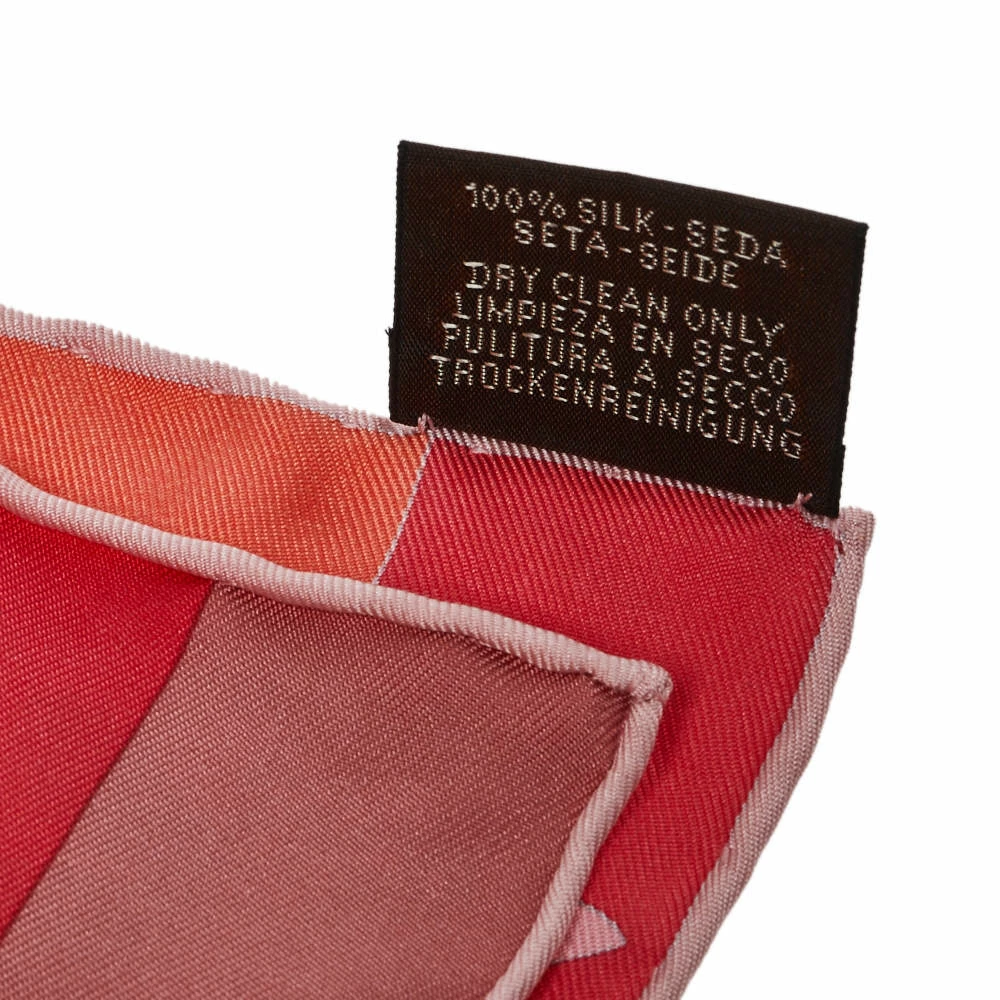Hermes Pink Della Cavalleria Favolosa Silk Scarf For Women 7 Hermes Pink Della Cavalleria Favolosa Silk Scarf For Women - Image 5