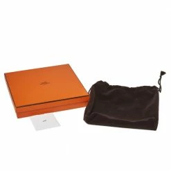 Hermes Hermès Brown Horn & Lacquered Wood Lena Station Necklace For Women -Deals Hermes Store luxury women hermes used accessories p392564 001