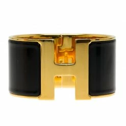 Hermes Clic Clac H Bracelet For Women -Deals Hermes Store luxury women hermes used accessories p39335 0003