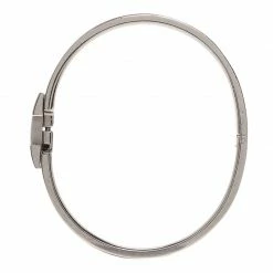 Hermes Clic Clac H Narrow Red Enamel Palladium Plated Bracelet For Women -Deals Hermes Store luxury women hermes used accessories p39995 004