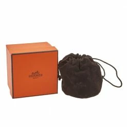 Hermes Hermès Clic H Blue Enamel Gold Plated Extra Wide Bracelet PM For Women -Deals Hermes Store luxury women hermes used accessories p404459 001