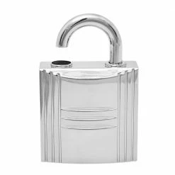 Hermès Silver Tone Jour D'Hermes Lock Perfume Holder For Women