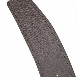 Hermes Black Swift And Togo Leather Reversible Collier De Chien Buckle Belt 95CM For Women -Deals Hermes Store luxury women hermes used accessories p411565 004