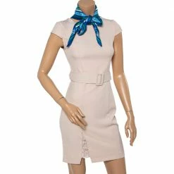 Hermes Hermès Blue & Green Flanerie A Versailles Silk Square Scarf For Women -Deals Hermes Store luxury women hermes used accessories p414943 001