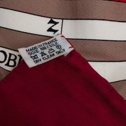 Hermes Pink & Red Dies Et Hore Silk Square Scarf For Women -Deals Hermes Store luxury women hermes used accessories p421176 001