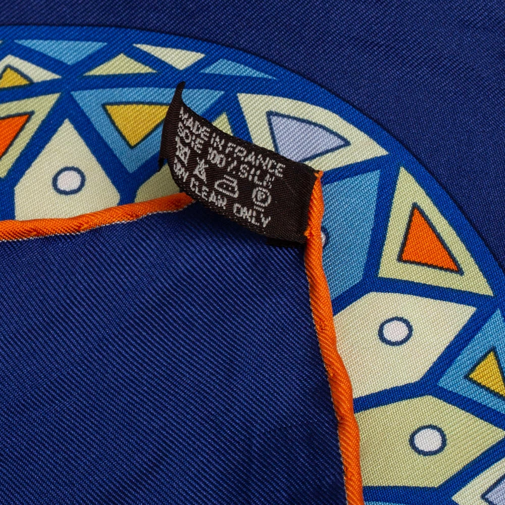 Hermes Hermès Multicolor Rêves D'Escargots Silk Scarf For Women 6 Hermes Hermès Multicolor Rêves D'Escargots Silk Scarf For Women - Image 4