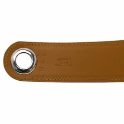 Hermes Brown Leather Belt And Attached Scarf 80CM For Women -Deals Hermes Store luxury women hermes used accessories p44791 0005