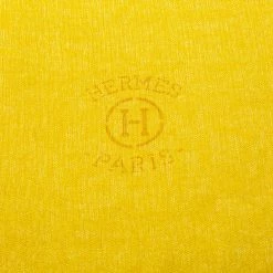 Hermes Yellow & Blue Plume Sunrise Cashmere Silk Stole For Women 9 Hermes Yellow & Blue Plume Sunrise Cashmere Silk Stole For Women -Deals Hermes Store luxury women hermes used accessories p450755 001