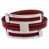 Hermes Hermès Rouge Garance Chamonix Leather Pousse Pousse Bracelet For Women -Deals Hermes Store luxury women hermes used accessories p457218 008