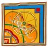 Hermes Multicolor Washington's Carriage Detail Washed Silk Square Scarf For Women -Deals Hermes Store luxury women hermes used accessories p457727 005