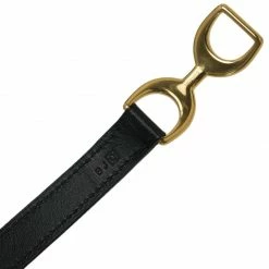 Hermes Baby Pavene Black Chamonix Calfskin Leather Gold-Plated Bracelet For Women 15 Hermes Baby Pavene Black Chamonix Calfskin Leather Gold-Plated Bracelet For Women -Deals Hermes Store luxury women hermes used accessories p45779 006