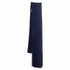 Hermes Navy Blue Hologram Motif Silk Chiffon Stole For Women