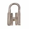 Hermes Hermès Sterling Silver 925 Touareg H Padlock Charm For Women -Deals Hermes Store luxury women hermes used accessories p470250 004