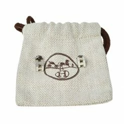 Hermes Cage D'H White Lacquer Palladium Plated Earrings For Women -Deals Hermes Store luxury women hermes used accessories p470451 006