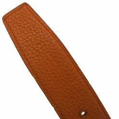 Hermes Orange/Black Leather Reversible Constance Belt 85CM For Women -Deals Hermes Store luxury women hermes used accessories p47260 007