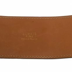 Hermes Noir Box Leather Gold Hardware Collier De Chien Belt 70 CM For Women -Deals Hermes Store luxury women hermes used accessories p473650 005