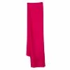 Hermes Hermès Pink Logo Printed Feather Light Cashmere & Silk Square Shawl For Women