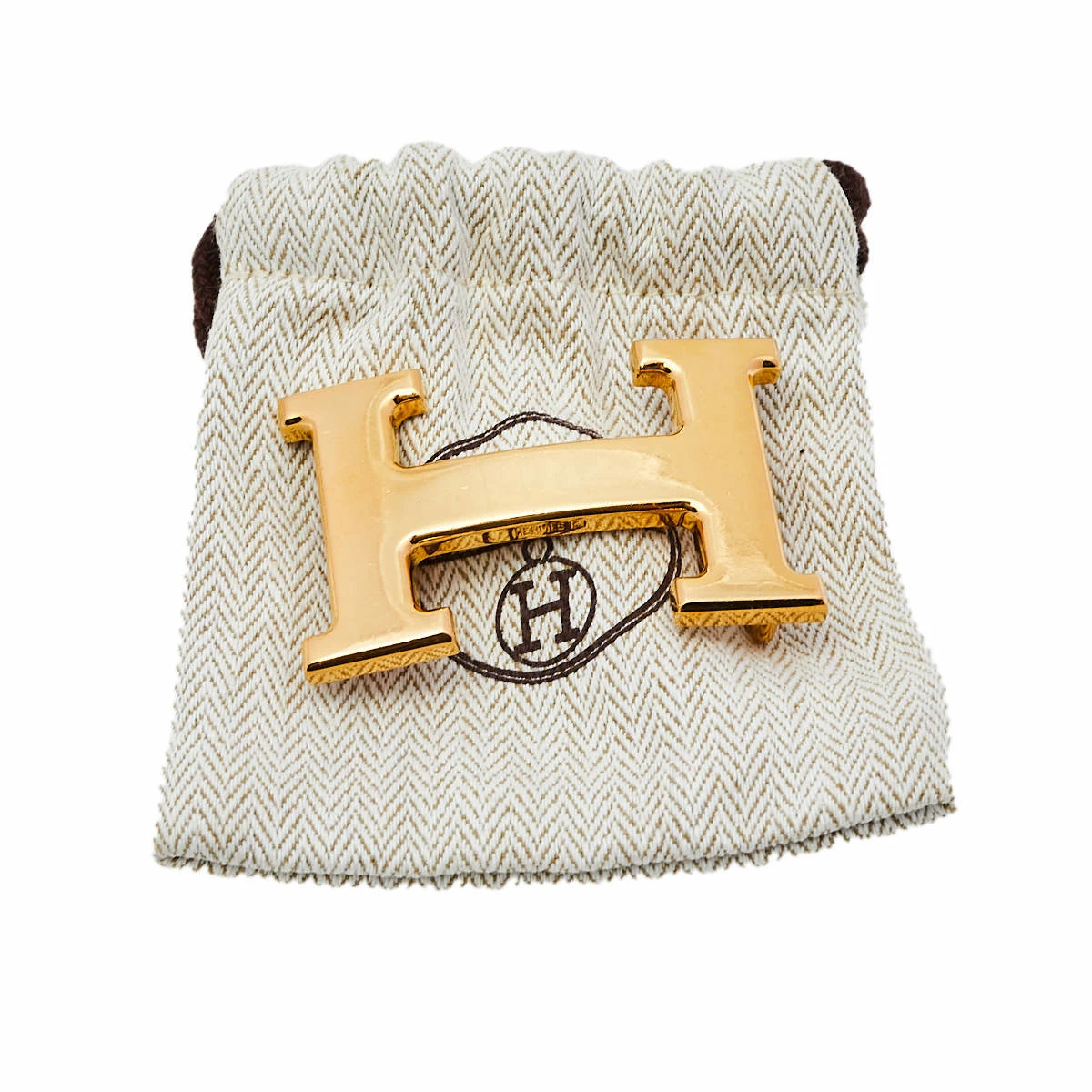 Hermes Gold Plated H Belt Buckle For Women 8 Hermes Gold Plated H Belt Buckle For Women - Image 6