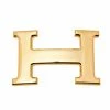 Hermes Gold Plated H Belt Buckle For Women -Deals Hermes Store luxury women hermes used accessories p479431 005
