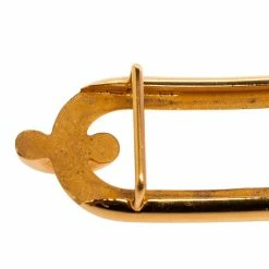 Hermes Hermès Vintage Chaine D’Ancre Gold Plated Buckle For Women -Deals Hermes Store luxury women hermes used accessories p479437 003