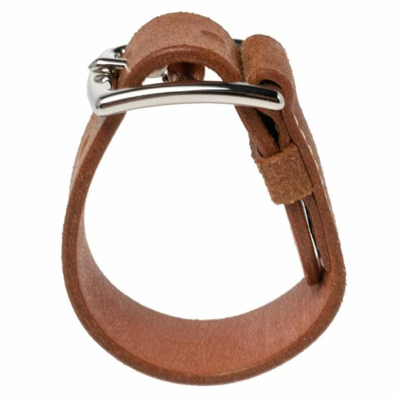 Hermes Brown Leather Etriviere Wrap Bracelet For Women 7 Hermes Brown Leather Etriviere Wrap Bracelet For Women - Image 5