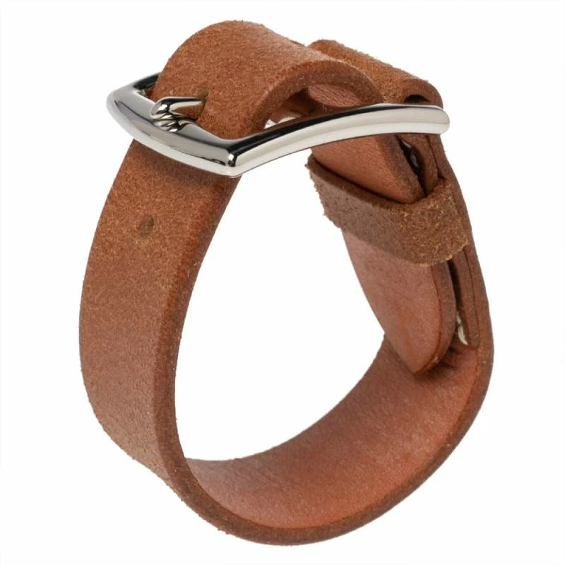 Hermes Brown Leather Etriviere Wrap Bracelet For Women 4 Hermes Brown Leather Etriviere Wrap Bracelet For Women - Image 2