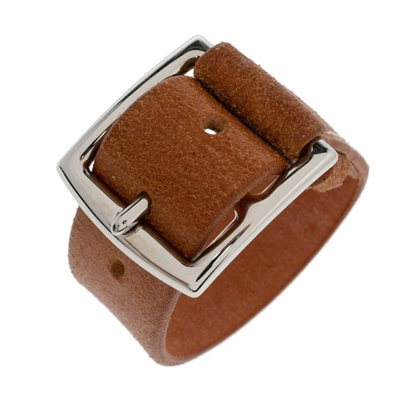 Hermes Brown Leather Etriviere Wrap Bracelet For Women 5 Hermes Brown Leather Etriviere Wrap Bracelet For Women - Image 3