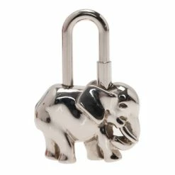 Hermes 1988 Exotisme Elephant Cadena Charm For Women