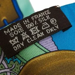 Hermes Hermès Multicolor Grand Manege Fleuri Silk Twilly For Women 10 Hermes Hermès Multicolor Grand Manege Fleuri Silk Twilly For Women -Deals Hermes Store luxury women hermes used accessories p501529 006