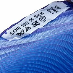Hermes Hermès Iridescent Purple Plisse Silk Scarf For Women -Deals Hermes Store luxury women hermes used accessories p516993 001