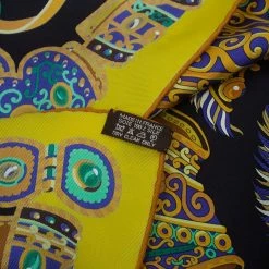 Hermes Multicolor Silk Sous L'Egide De Mars Square Scarf For Women -Deals Hermes Store luxury women hermes used accessories p51721 006