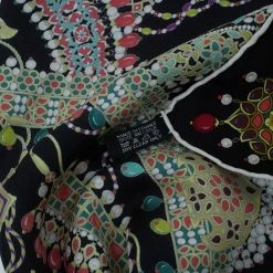 Hermes Multicolor Parures Des Maharajas Silk Square Scarf For Women -Deals Hermes Store luxury women hermes used accessories p51723 006