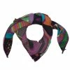 Hermes Multicolor Pour Sortir Silk Square Scarf For Women 2 Hermes Multicolor Pour Sortir Silk Square Scarf For Women -Deals Hermes Store luxury women hermes used accessories p51724 001