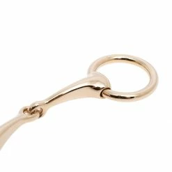 Hermes Gold Tone Permabrass Mors Scarf Ring For Women 14 Hermes Gold Tone Permabrass Mors Scarf Ring For Women -Deals Hermes Store luxury women hermes used accessories p520528 006