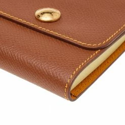 Hermes Brown Epsom Leather Post It Note Holder For Women 19 Hermes Brown Epsom Leather Post It Note Holder For Women -Deals Hermes Store luxury women hermes used accessories p520535 006