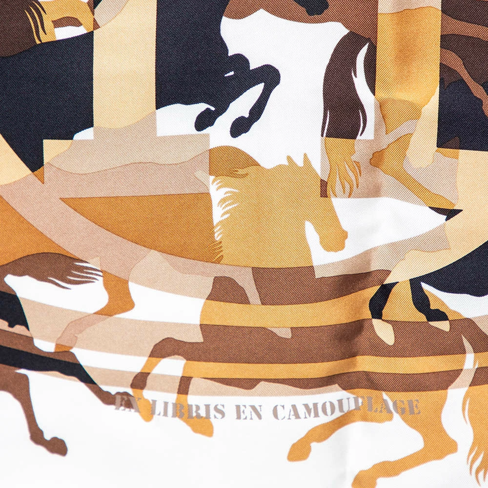 Hermes Hermès Blue La Ronde Des Jockeys Silk Scarf For Women 5 Hermes Hermès Blue La Ronde Des Jockeys Silk Scarf For Women - Image 3