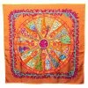 Hermes Hermès Multicolor Aux Pays Des Epices Silk Scarf For Women -Deals Hermes Store luxury women hermes used accessories p521566 001