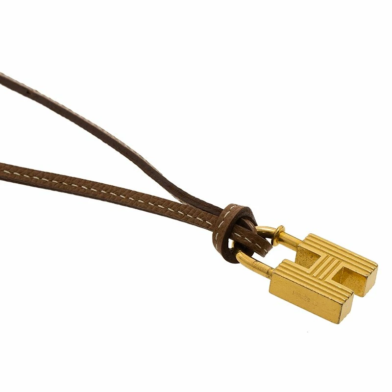 Hermes 2000 "Premiers Pas Dans Le Siècle" Cadena Charm Padlock For Women 5 Hermes 2000 "Premiers Pas Dans Le Siècle" Cadena Charm Padlock For Women - Image 3