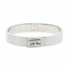 Hermes Palladium Plated Jet Bracelet For Women
