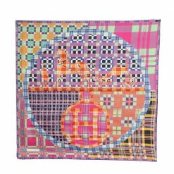 Hermes Hermés Multicolor Ex-Libris A Carreaux Silk Scarf For Women