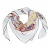Hermes Multicolor Silk Voyage En Etoffes Square Scarf For Women -Deals Hermes Store luxury women hermes used accessories p54244 001