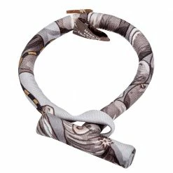 Hermes Hermès Grey Petit H Silk Bracelet For Women 14 Hermes Hermès Grey Petit H Silk Bracelet For Women -Deals Hermes Store luxury women hermes used accessories p562319 004