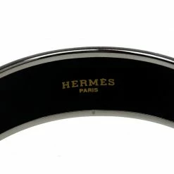 Hermes Wide Multicolor Printed Enamel Bangle Bracelet For Women -Deals Hermes Store luxury women hermes used accessories p56792 006