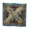 Hermes Hermès Multicolor Brides Et Gris-Gris Silk Square Scarf For Women