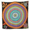 Hermes Hermès Multicolored Logo Printed Silk Scarf For Women -Deals Hermes Store luxury women hermes used accessories p581626 001
