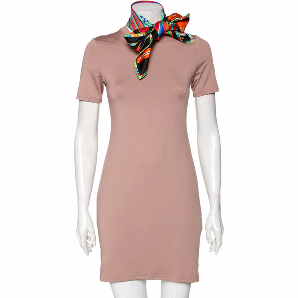 Hermes Hermès Multicolored Logo Printed Silk Scarf For Women 4 Hermes Hermès Multicolored Logo Printed Silk Scarf For Women - Image 2