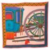 Hermes Hermès Multicolored Balade En Berline Printed Silk Scarf For Women 1 Hermes Hermès Multicolored Balade En Berline Printed Silk Scarf For Women -Deals Hermes Store luxury women hermes used accessories p581630 001
