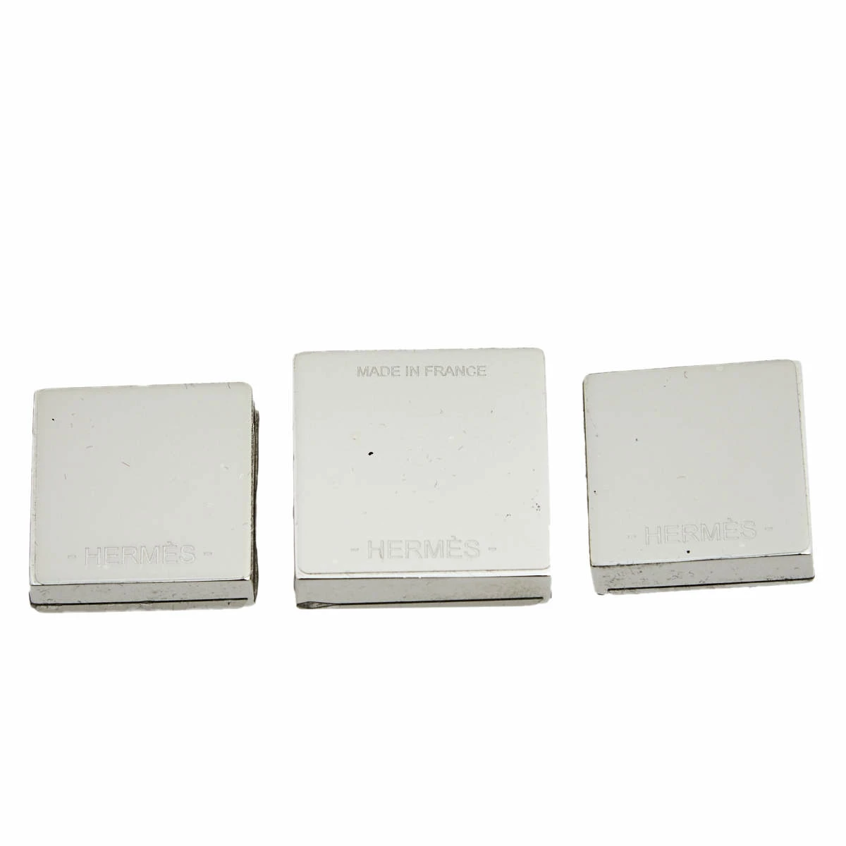 Hermes Hermès Palladium Plated Medor Scarf Rings For Women 6 Hermes Hermès Palladium Plated Medor Scarf Rings For Women - Image 4